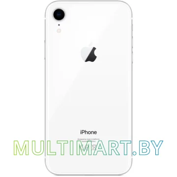 Смартфон Apple iPhone XR 64GB (белый) картинка 2